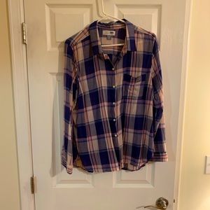 EUC XL lightweight Button down